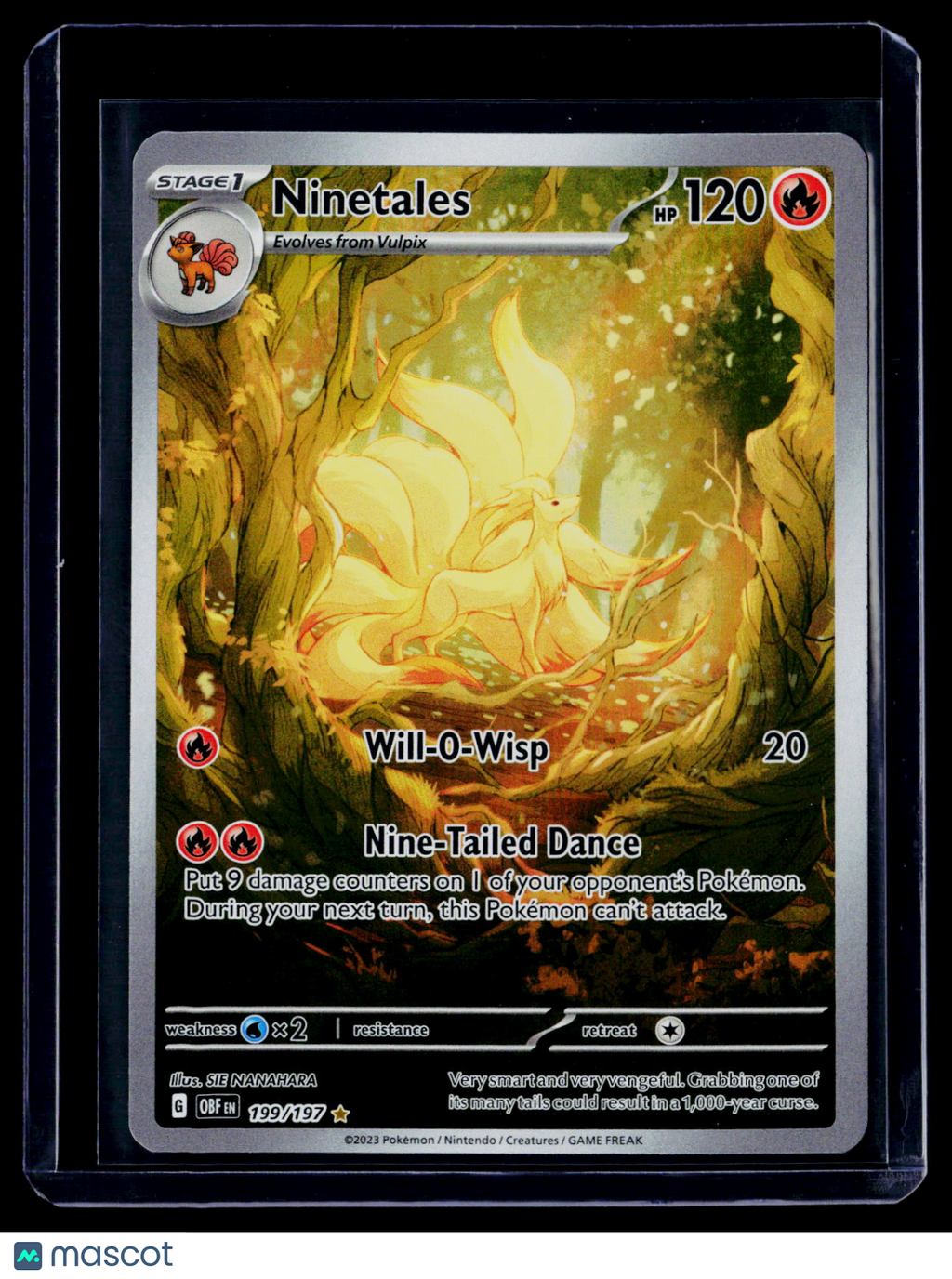 Pokemon Ninetales 199 197