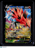 Pokemon Galarian Zapdos V TG19 TG30