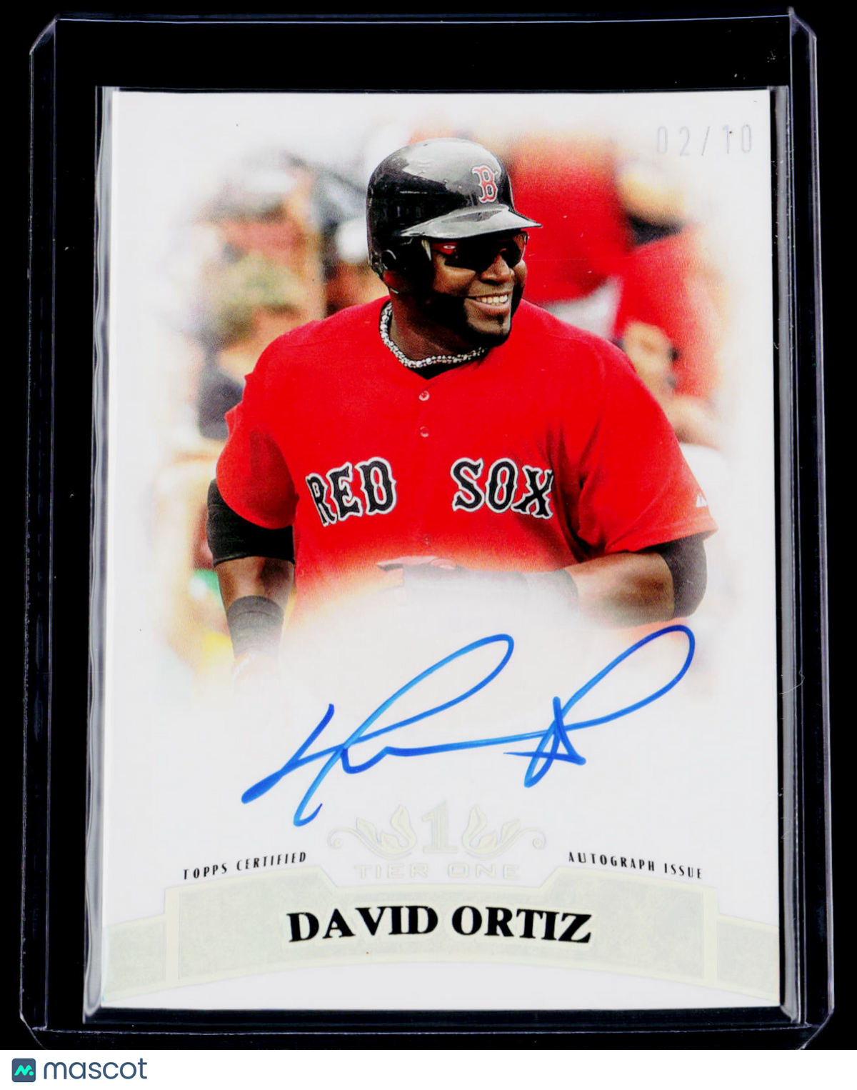 2026 Tier One David Ortiz Retro 2011 Auto 2/10
