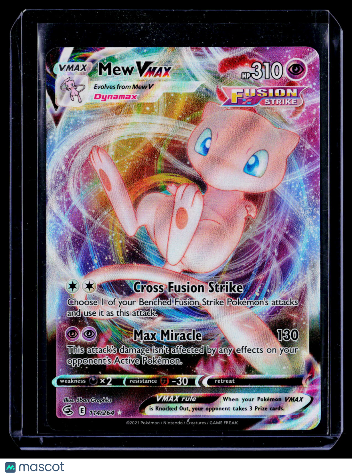 Pokemon Mew V Max 114 264