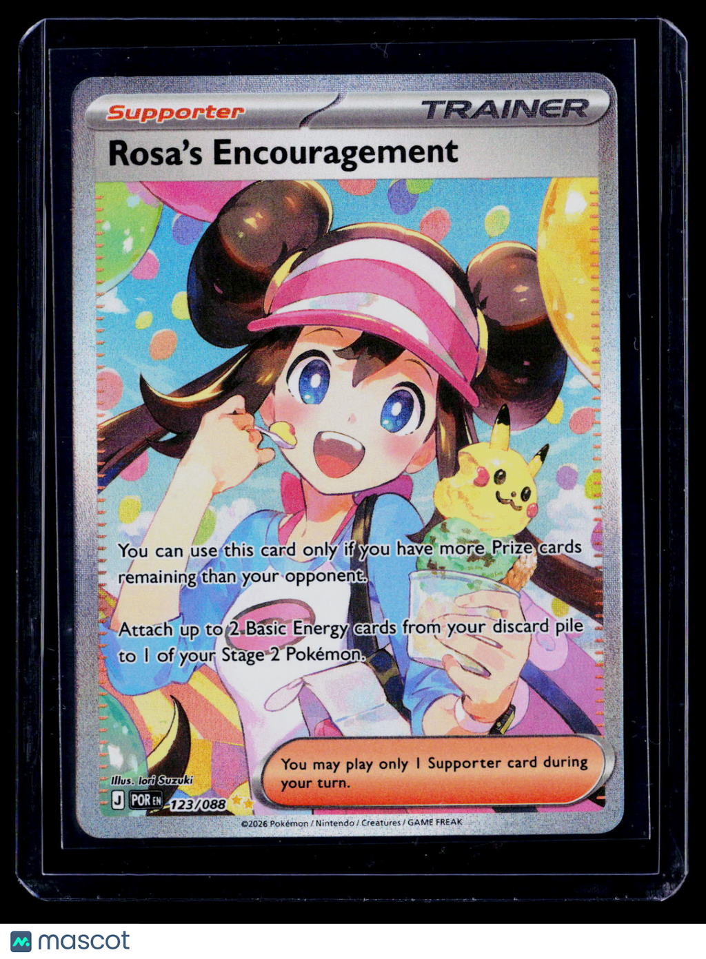 Pokemon Rosa's Encouragement 123 088