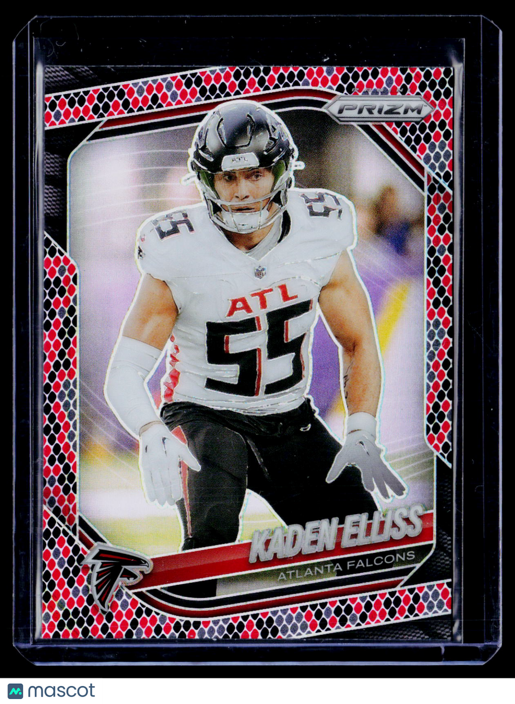 2025 Prizm Kaden Elliss Snakeskin Case Hit SSP