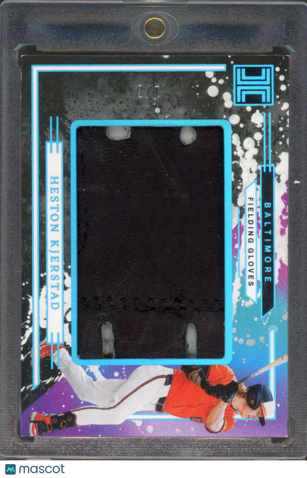 2025 Impeccable Baseball Heston Kjerstad Fielding Glove Patch /6