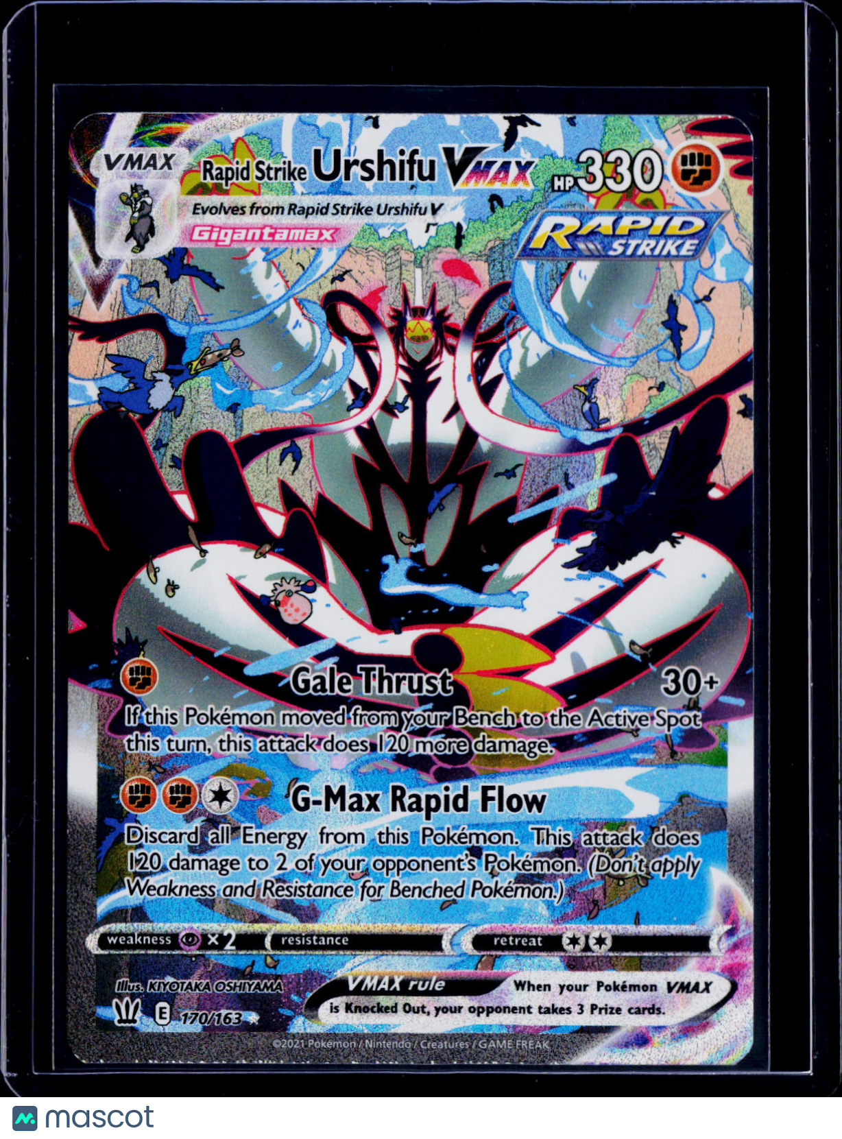 Rapid Strike Urshifu VMAX Alternate Art Secret