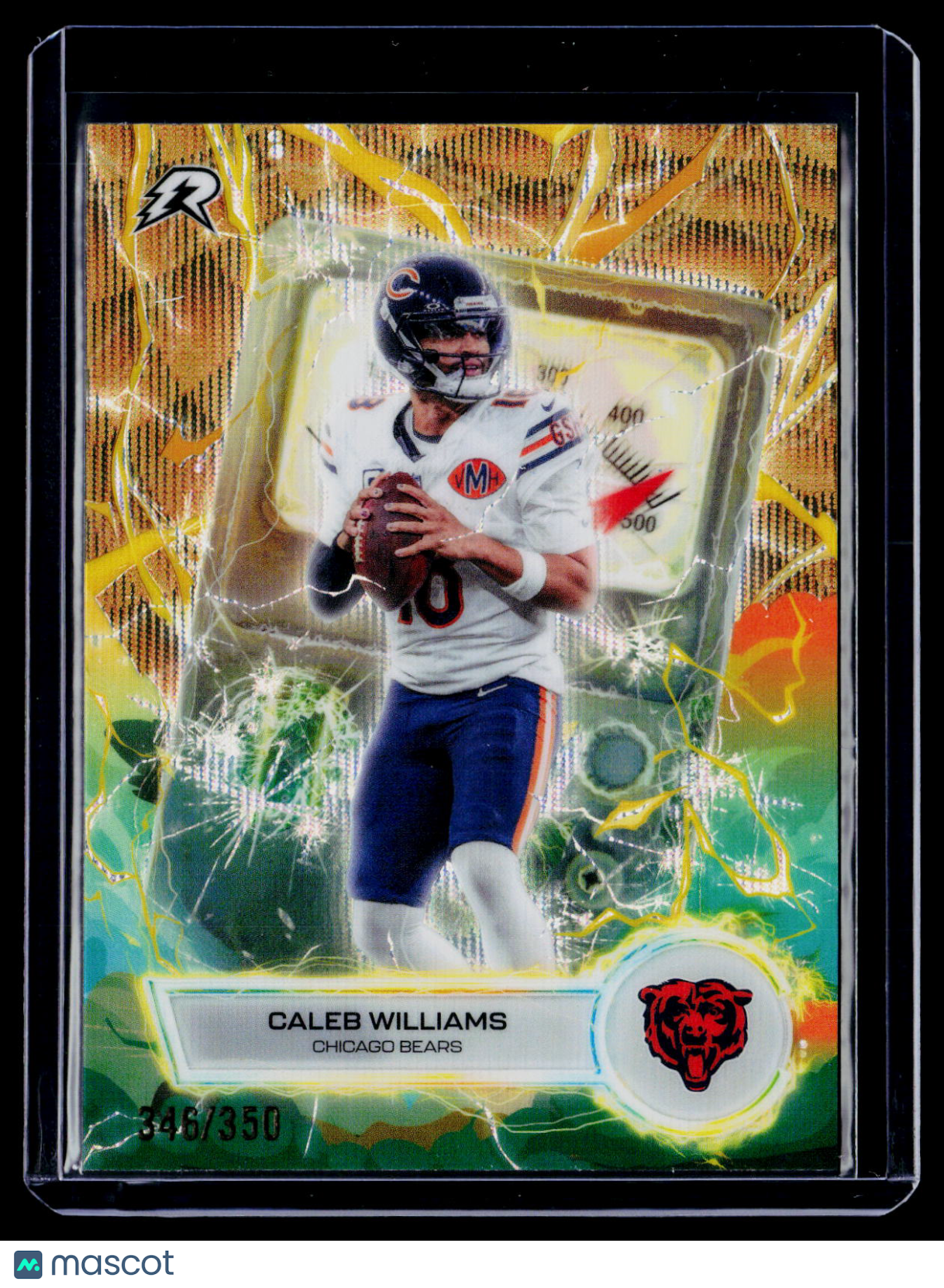 2025 Topps Resurgence Caleb Williams Bronze Surge Voltaic 346/350