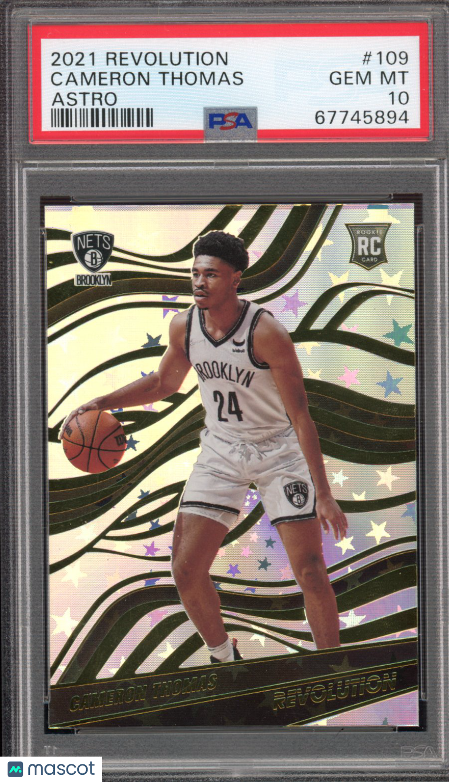 2021 Revolution Cameron Thomas Rookie Astro PSA 10 RC