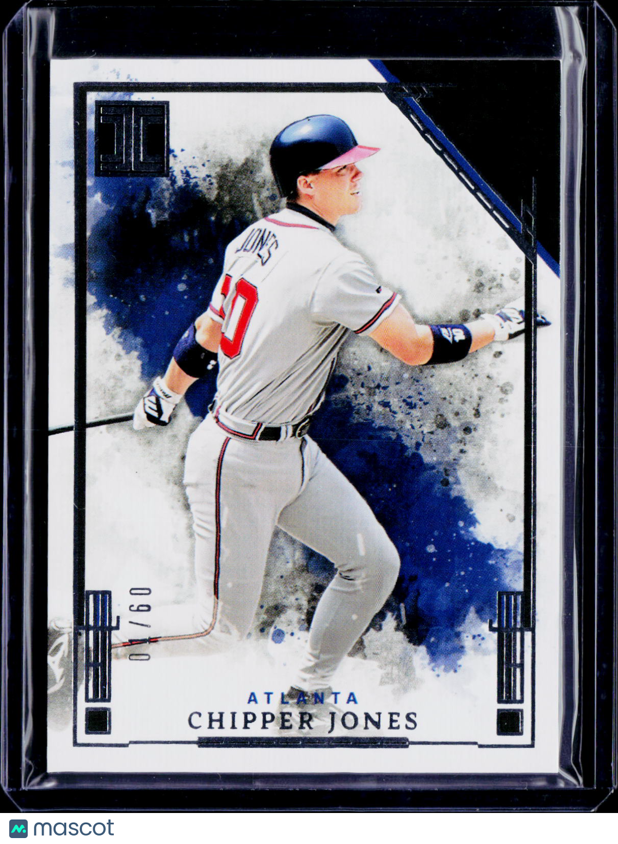 2025 Impeccable Baseball Chipper Jones Silver /60
