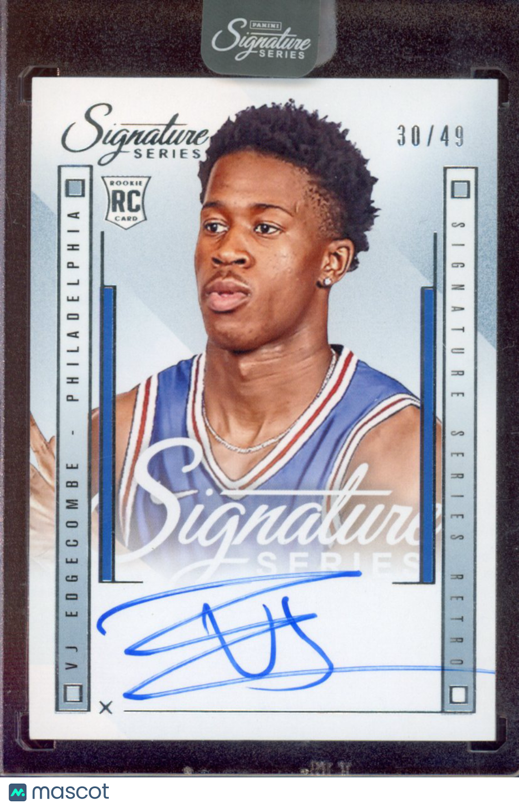 2025-26 Signature Series VJ Edgecombe Rookie Auto 30/49 RC