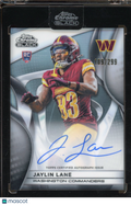 2025 Topps Chrome Black Jaylin Lane Refractor Auto 109/299 RC
