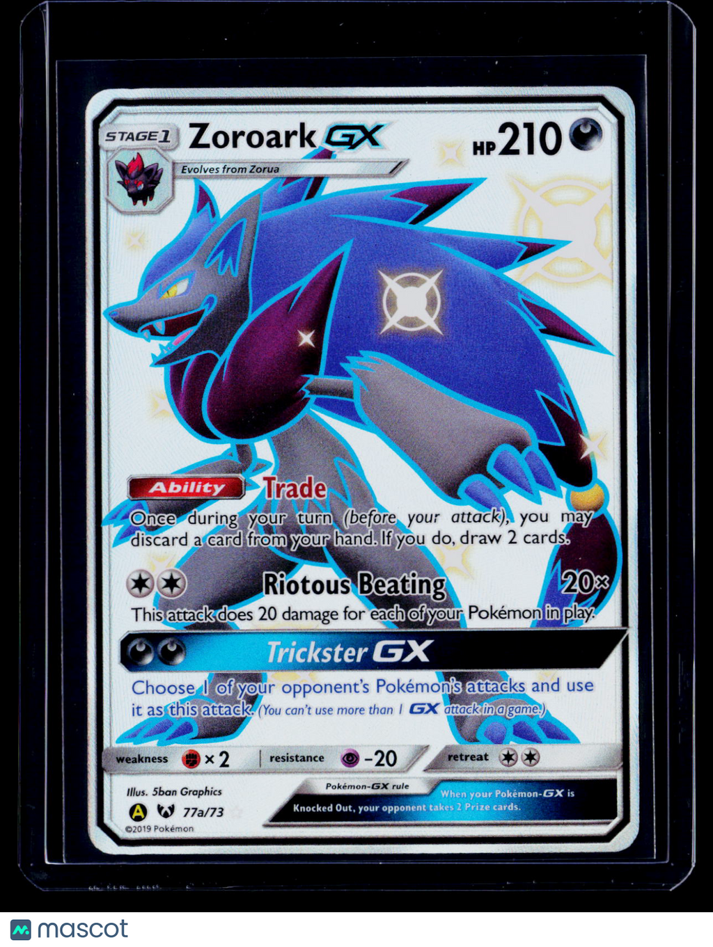 Pokemon Zoroark GX 77a 73
