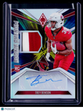 2024 Phoenix Trey Benson Rookie Patch Auto RPA 7/24 RC