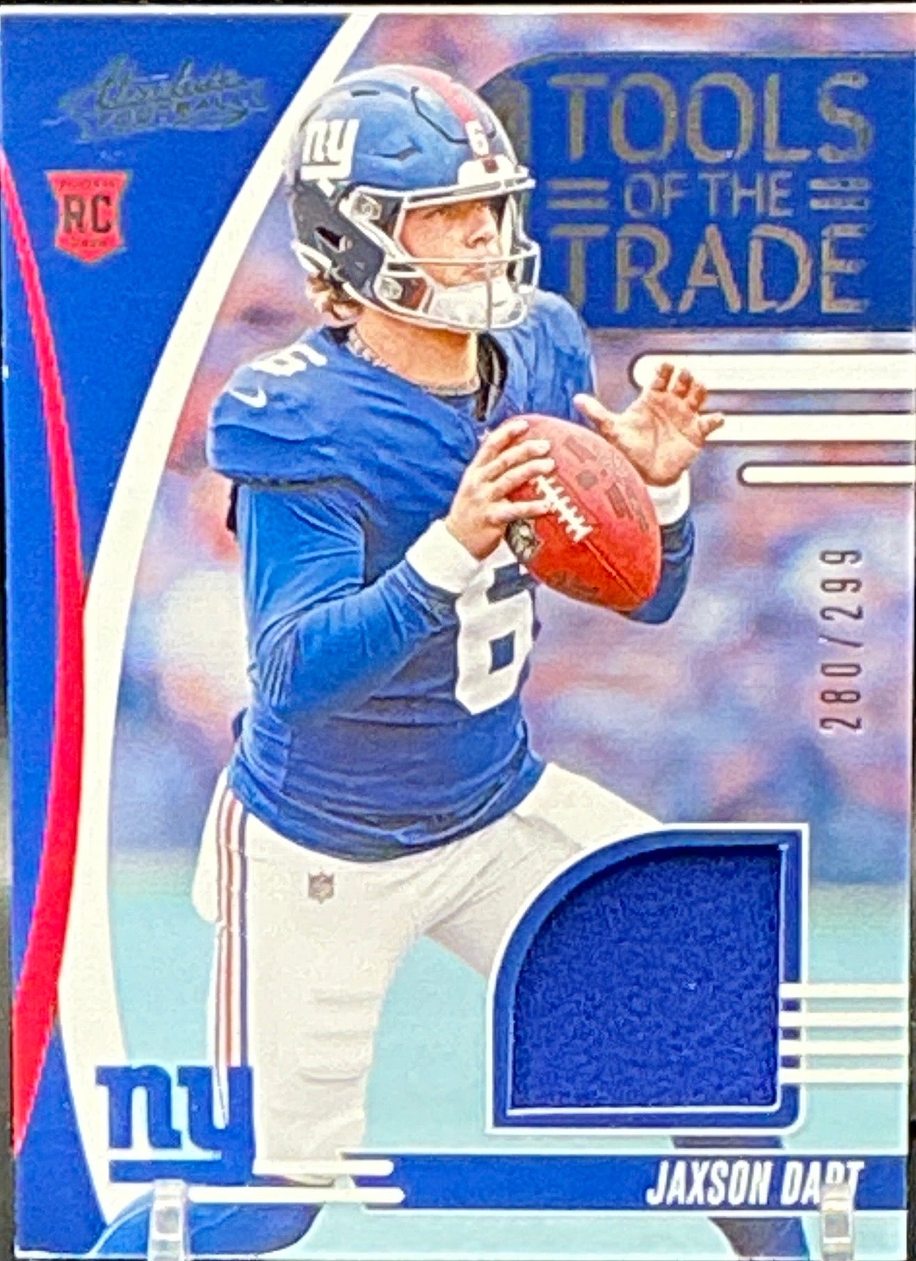 2025 Absolute Jaxson Dart RC Tools of the Trade Patch 280/299