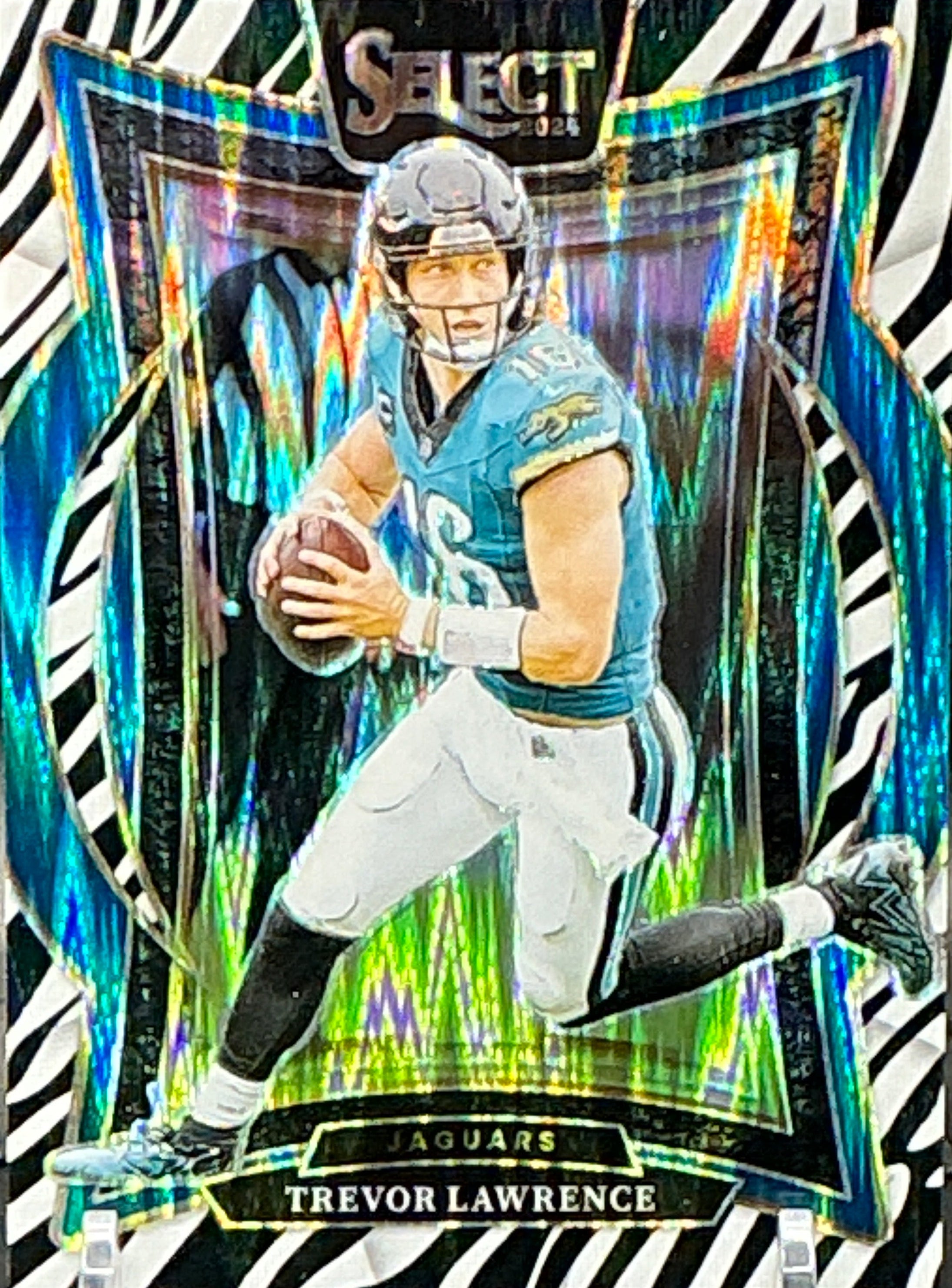 2024 Select Trevor Lawrence Zebra Prizm