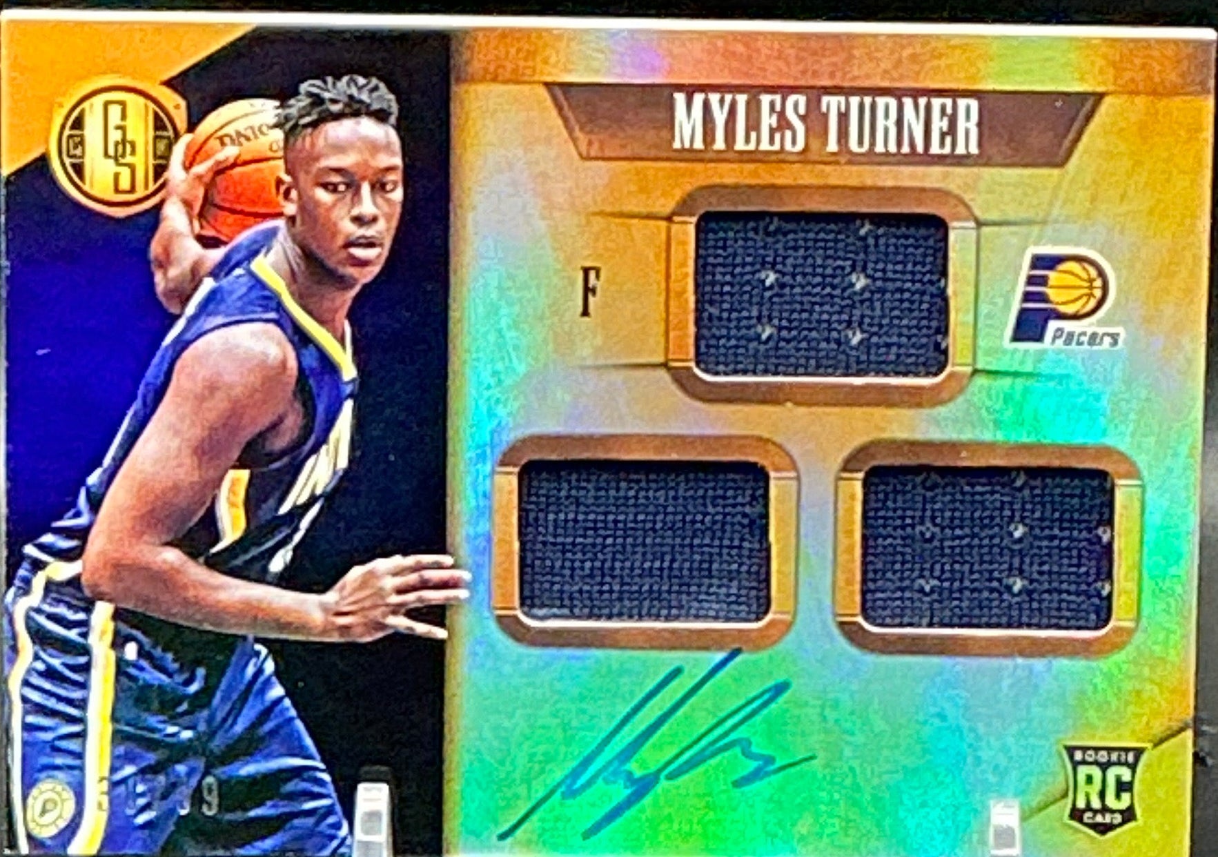 2015-16 Gold Standard Myles Turner RPA 38/99