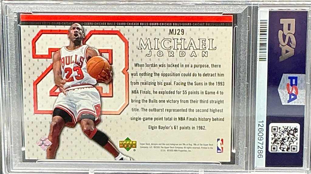 2005 Upper Deck Michael Jordan ROY 84-85