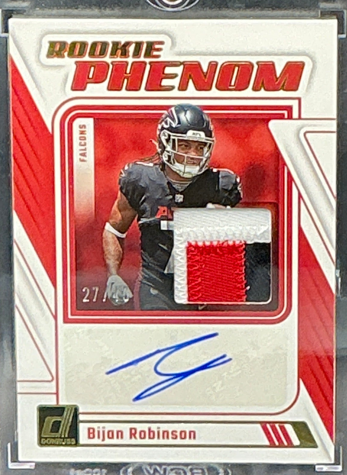 2023 Donruss Bijan Robinson Rookie Phenoms RPA 27/49