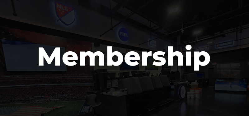 Dark background with 'Membership' text overlay