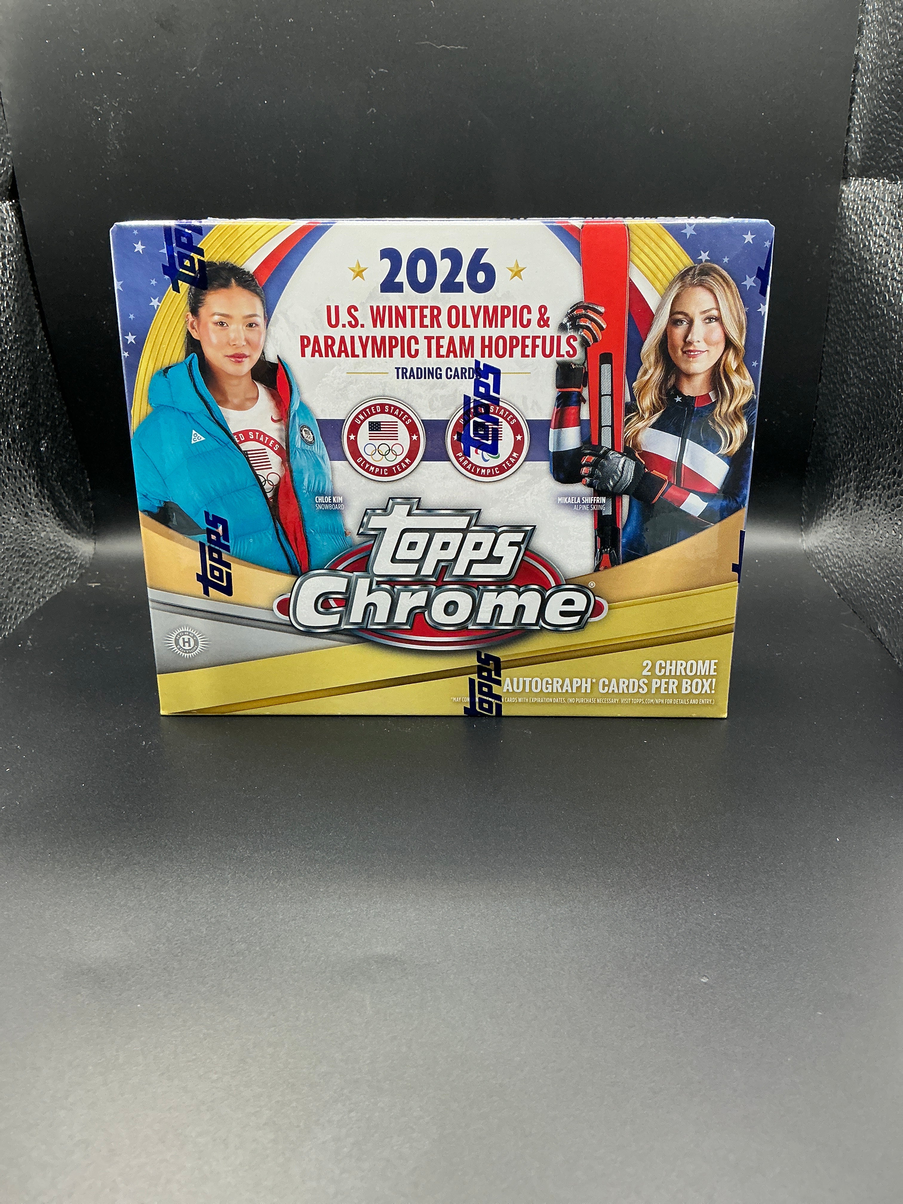 2026 Topps Chrome Olympic Paralympic Hobby Box