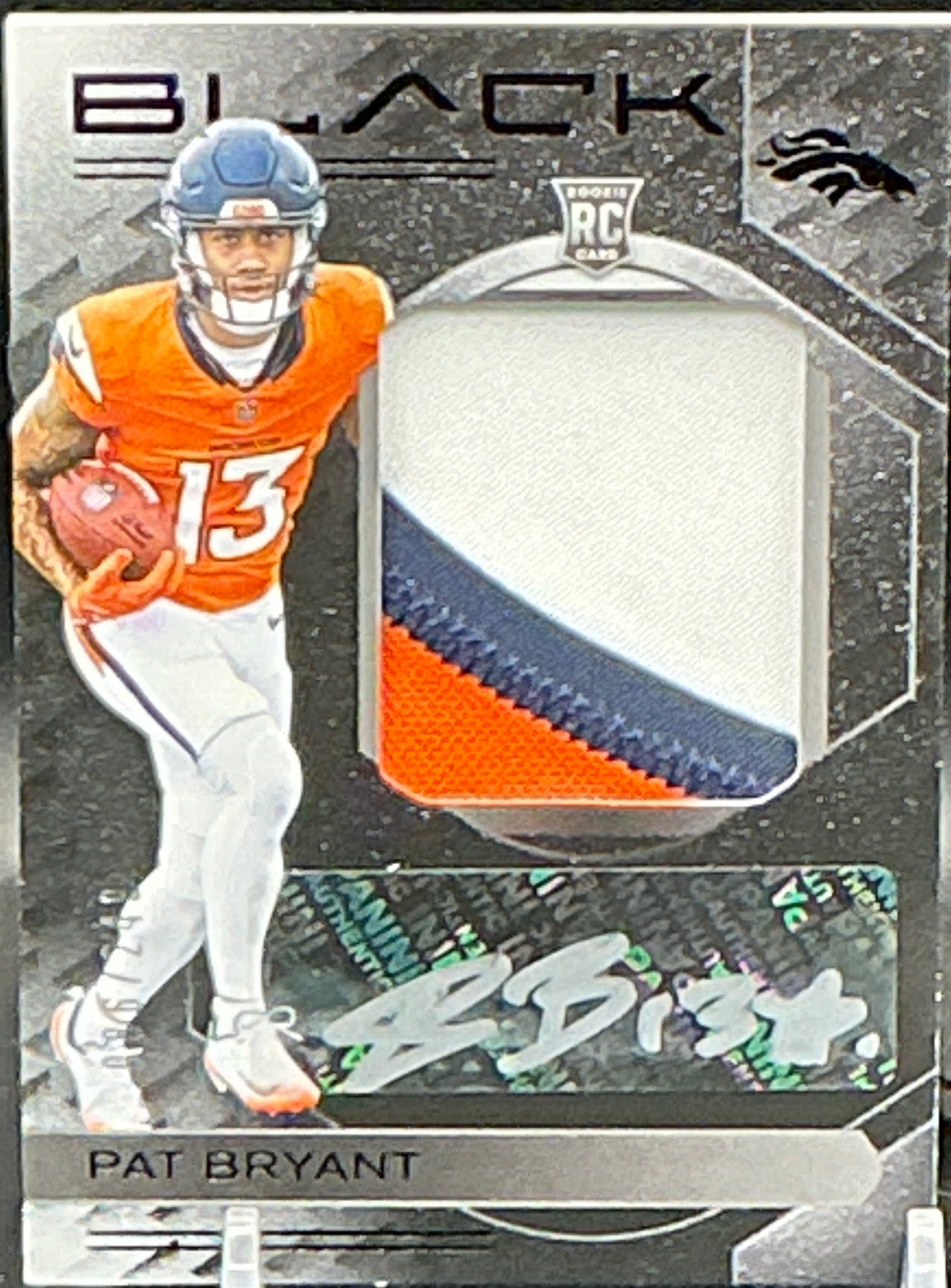 2025 Panini Black Pat Bryant RPA 86/249