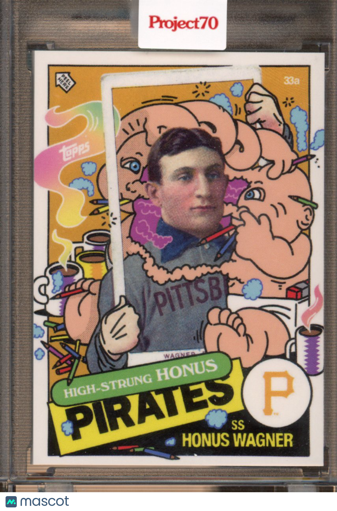 2021 Topps Project 70 Honus Wagner Ermsy 827