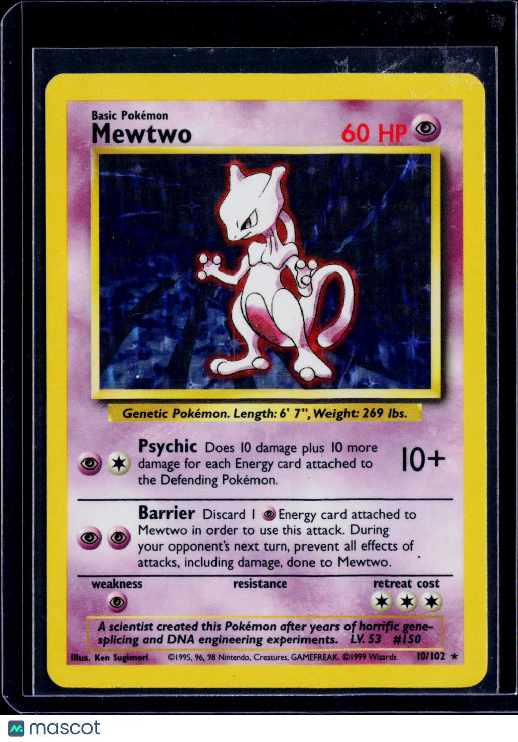 Mewtwo Holo 10/102