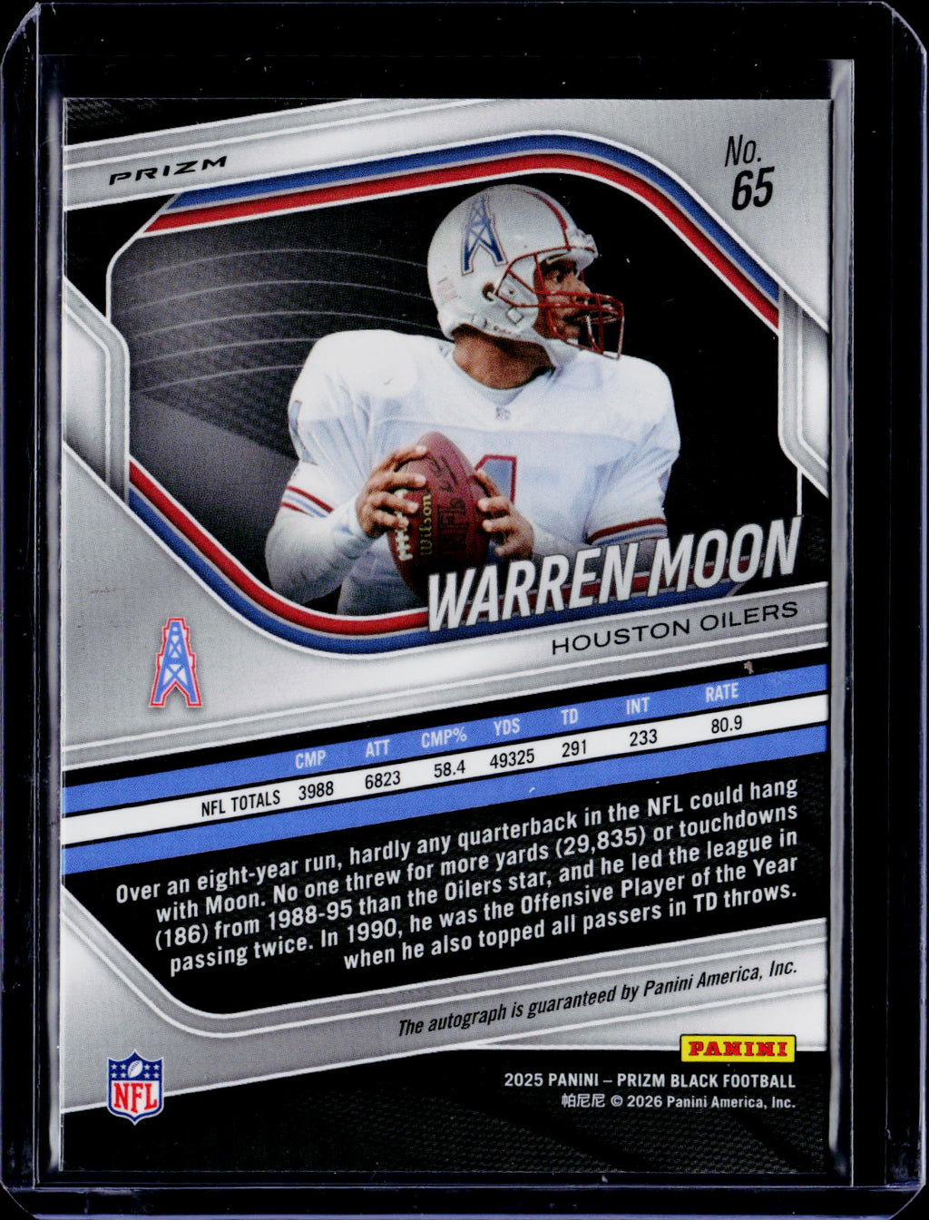 2025 Prizm Black Warren Moon Silver Auto