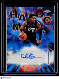 2025 Topps Chrome Isaiah Collier Blue Refractor Havoc Marks Auto 99/150