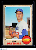 1968 Topps Don Drysdale 145 Poor Condition B