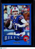 2025 Topps Chrome Josh Allen Topps 1975 Blue 034/150