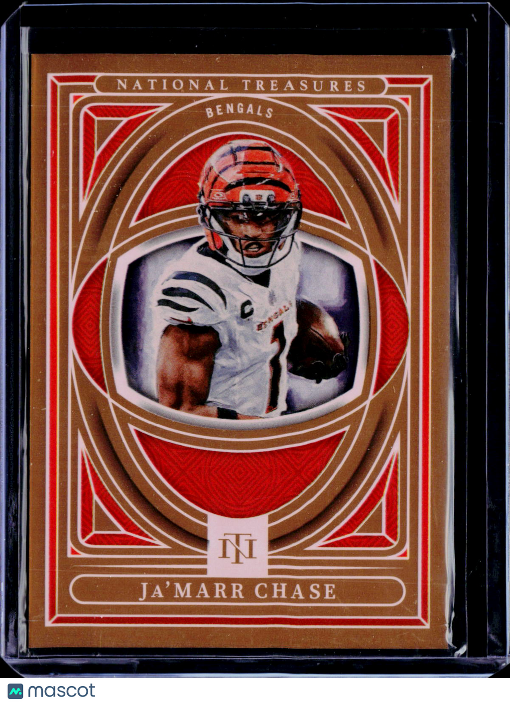 2025 National Treasures Ja'Marr Chase Treasure Hunt 24k Gold 6/10