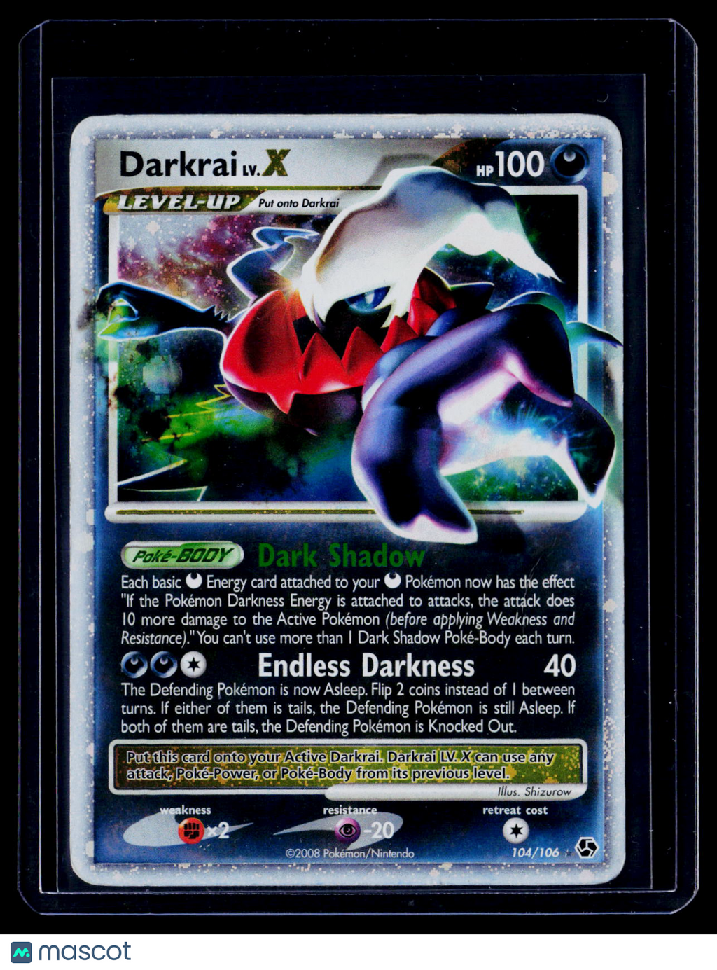 Pokemon Darkrai X 104 106