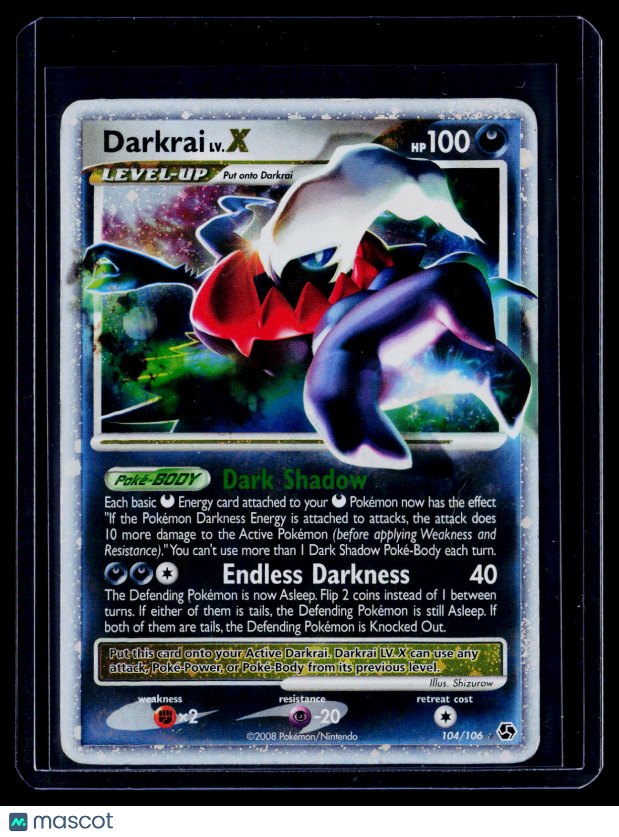 Pokemon Darkrai X 104 106