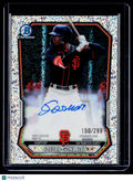 2026 Bowman Chrome Josuar Gonzalez Speckle Auto 150/299