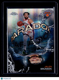 2025 Topps Chrome Jalen Brunson Paradox Case Hit