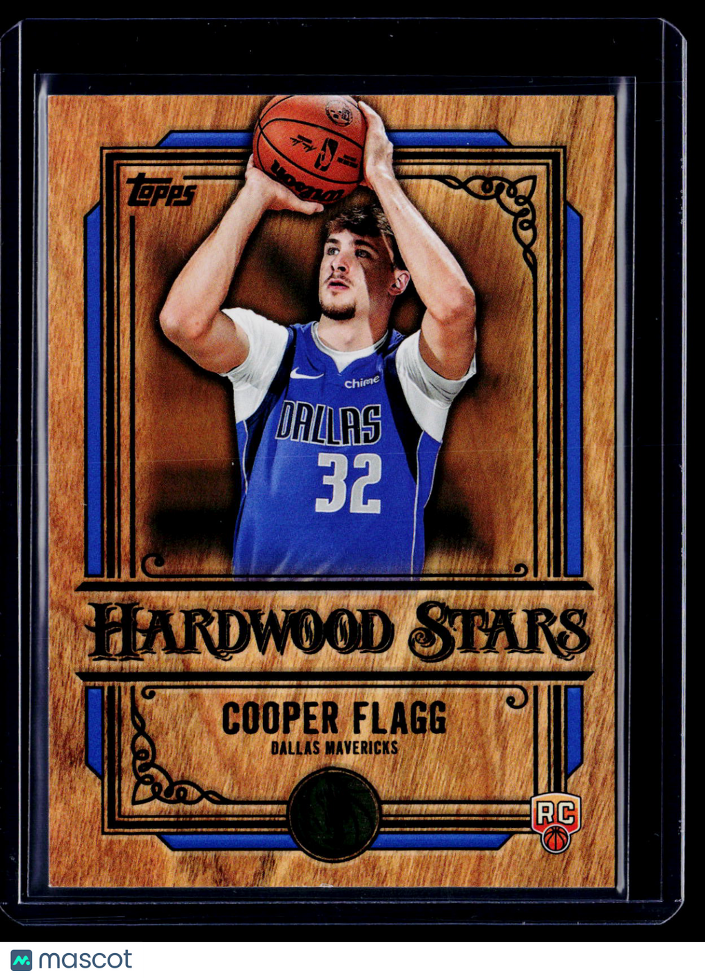 2025 Topps Flagship Cooper Flagg Rookie Hardwood Stars Case Hit RC