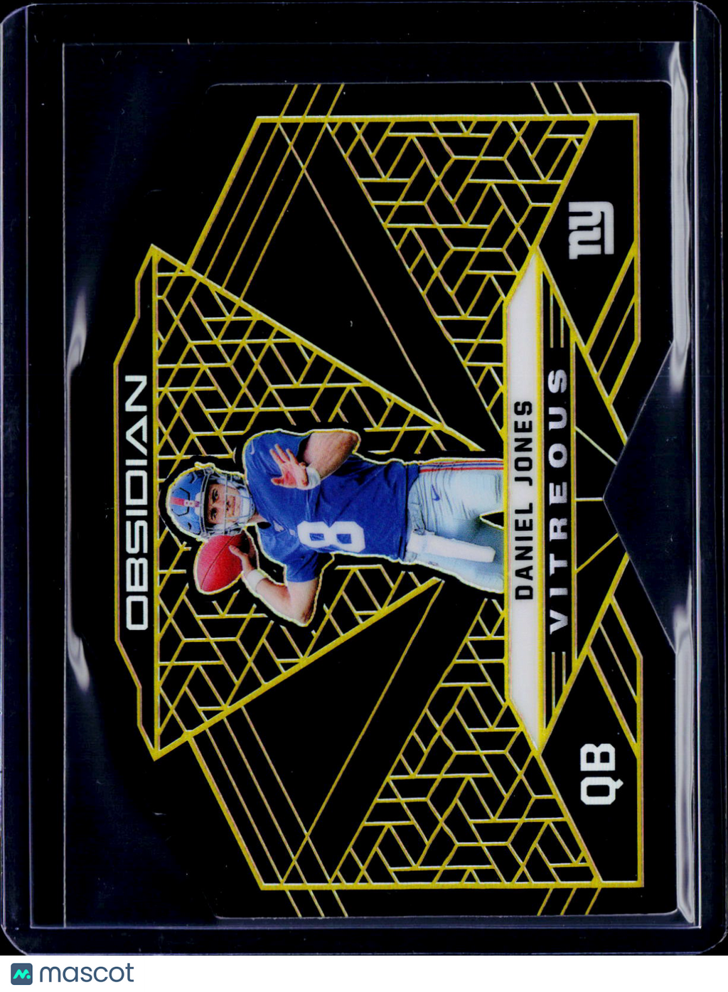2019 Obsidian Daniel Jones Vitreous Gold 04/10 RC