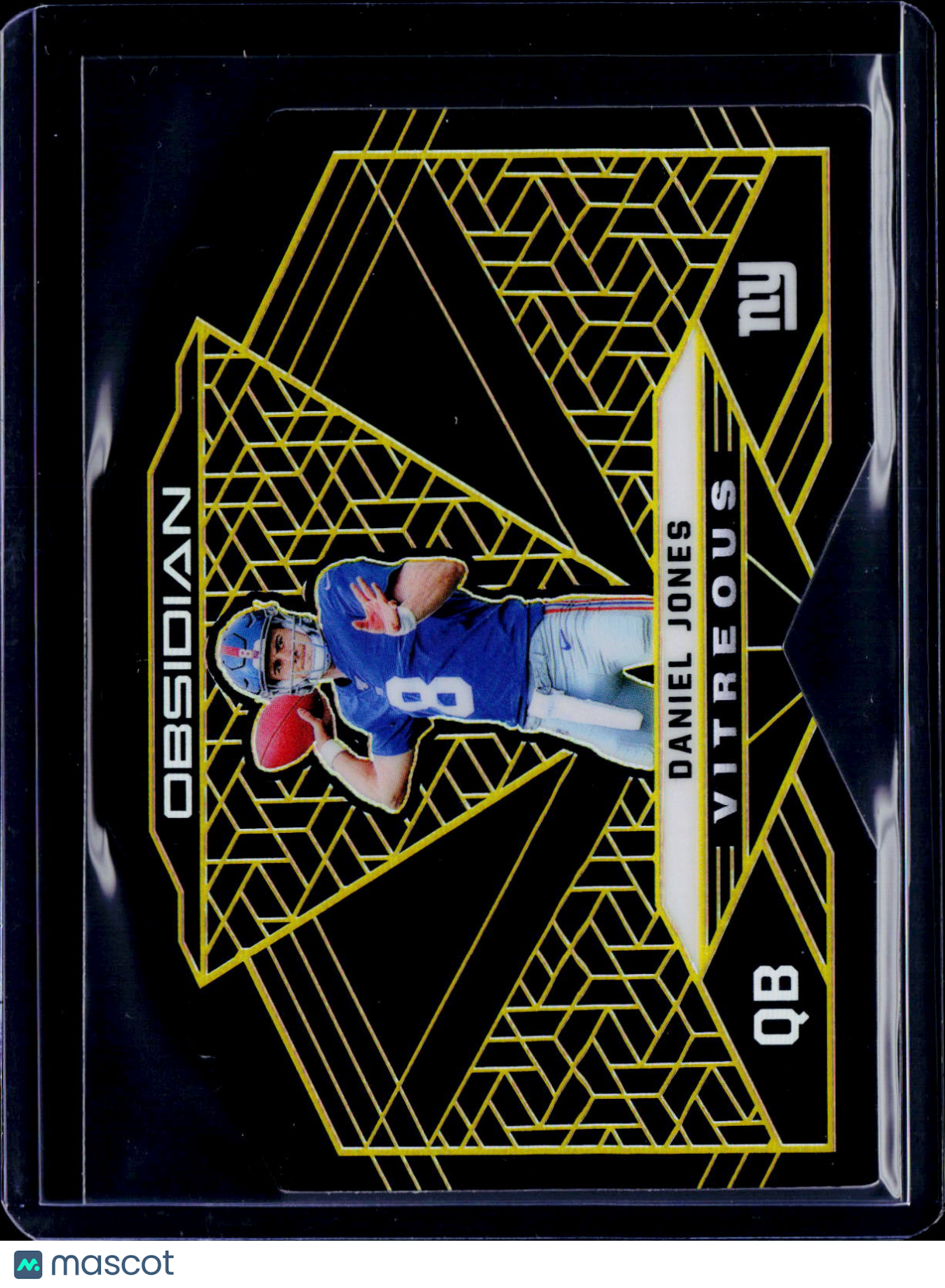 2019 Obsidian Daniel Jones Vitreous Gold 04/10 RC