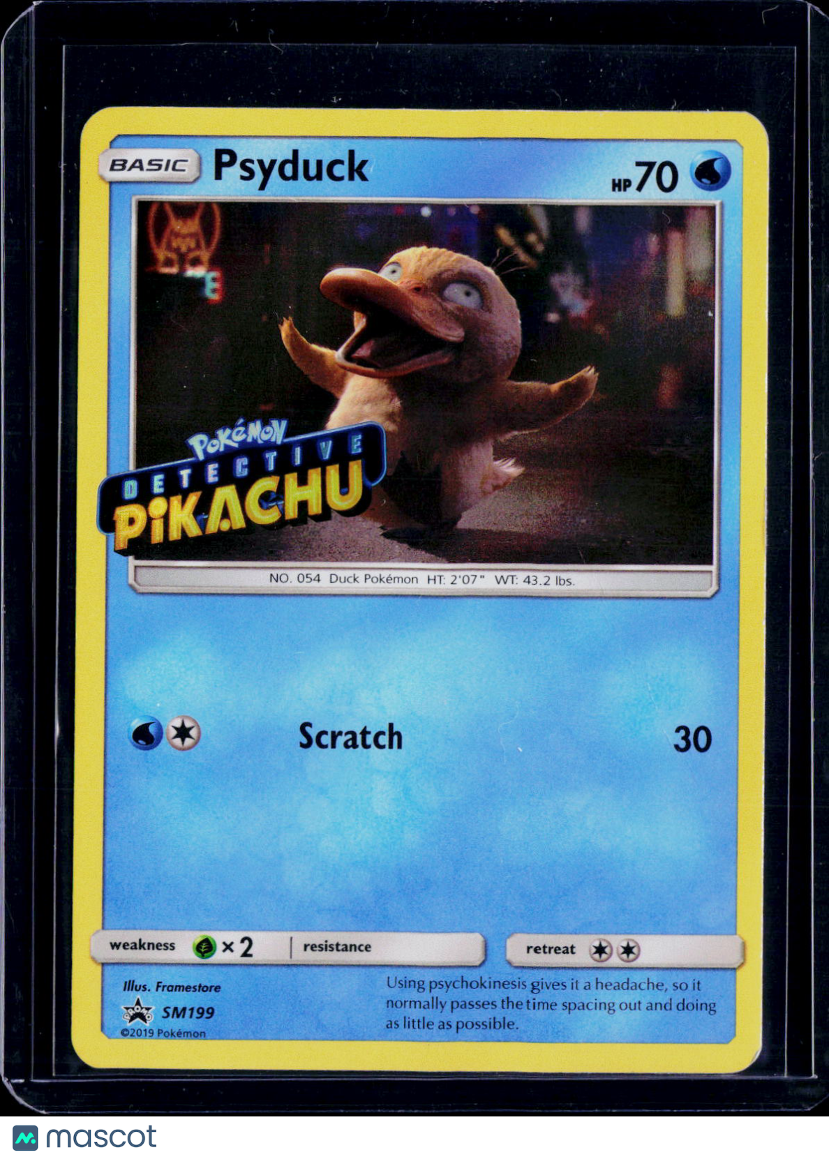 Psyduck Dectective Pikachu Promo SM199