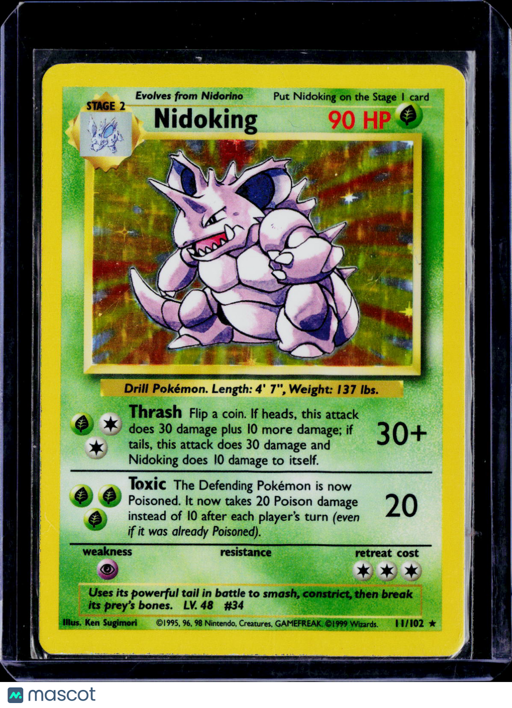Nidoking Holo 11/102