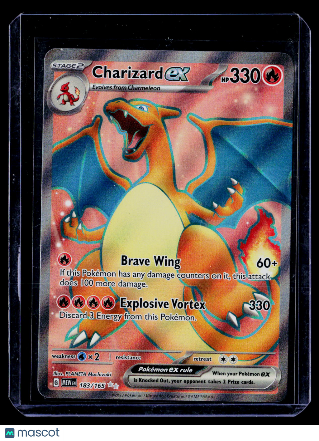 Pokemon Charizard ex 183 165
