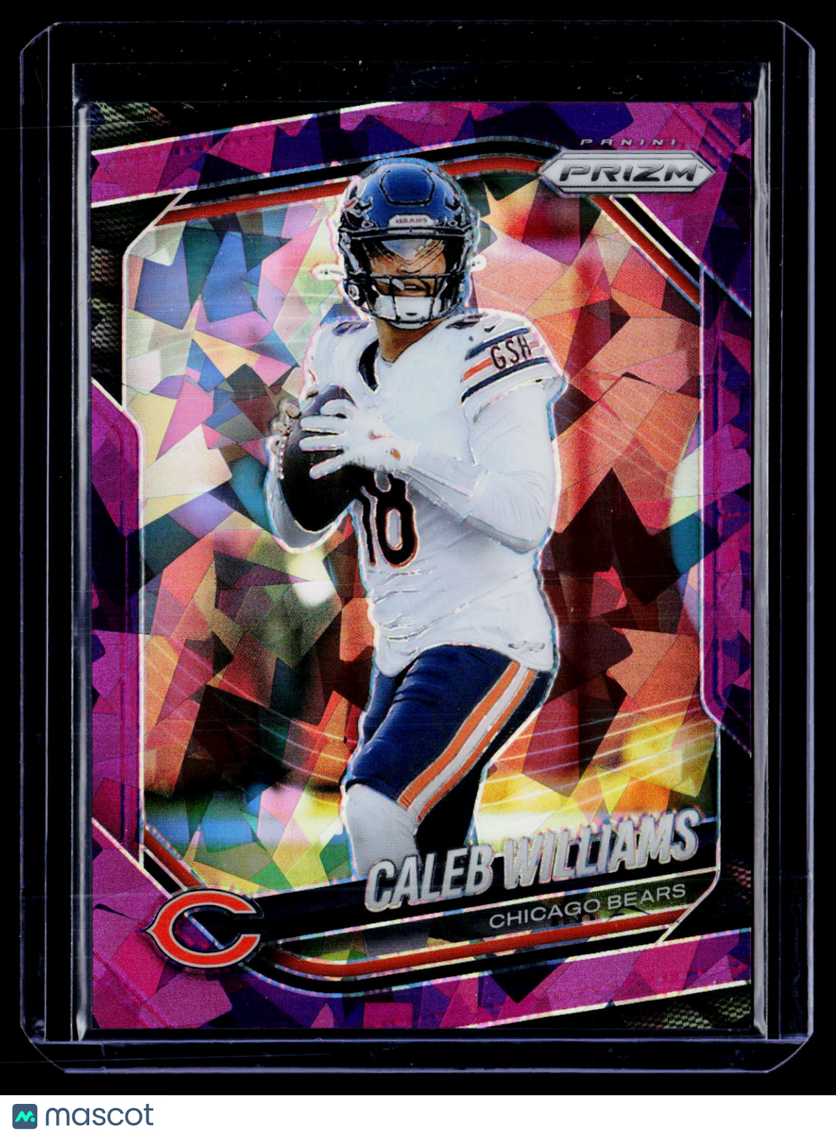 2025 Prizm Caleb Williams Prizm Break Blue Cracked Ice 90/99