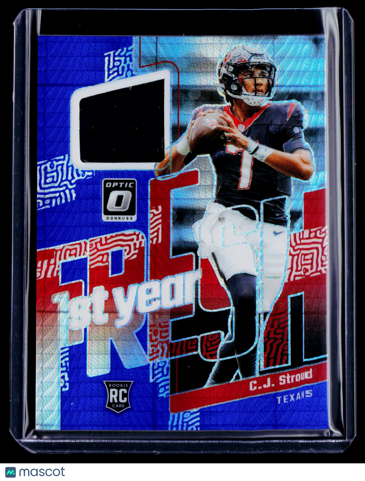 2023 Donruss Optic CJ Stroud Rookie First Year Patch