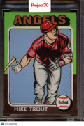 2021 Topps Project 70 Mike Trout Blake Jamieson 875