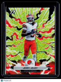 2025 Topps Resurgence Jerry Jeudy Lime Green Power Surge 1/15