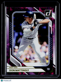 2026 Donruss Don Mattingly Pink Purple 89/99