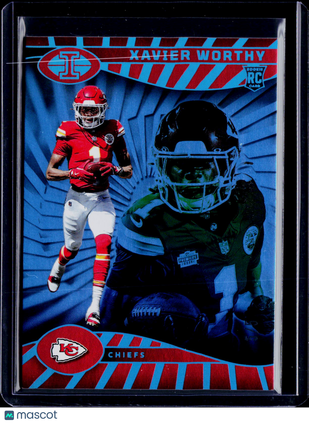 2024 Illusions Xavier Worthy Platinum 5/5 RC