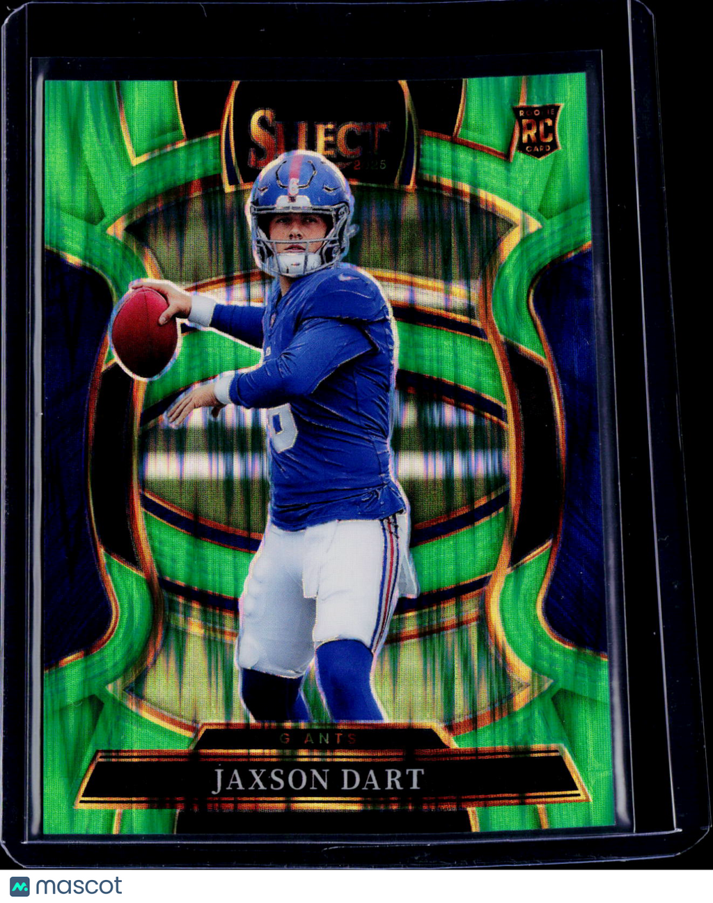 2025 Select Jaxson Dart Neon Green Shock /699