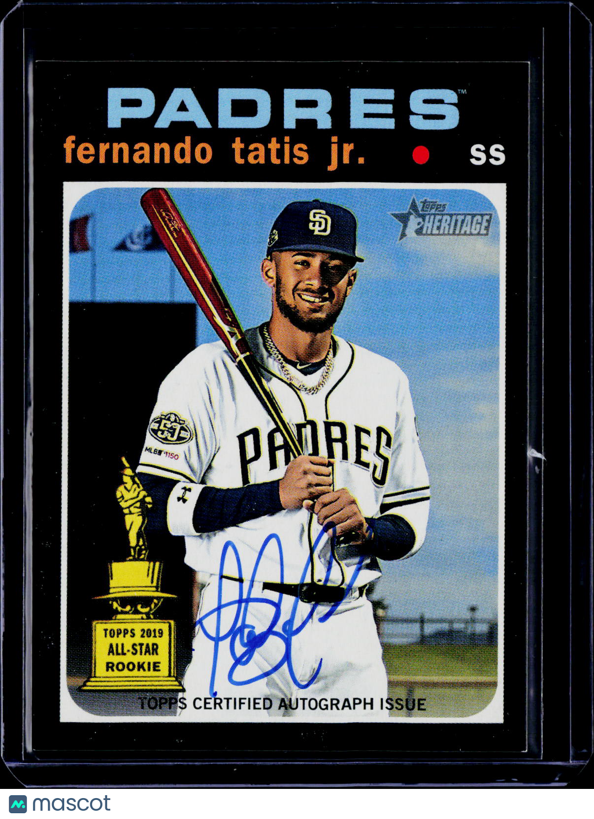 2020 Topps Heritage Fernando Tatis Jr. Real One Auto