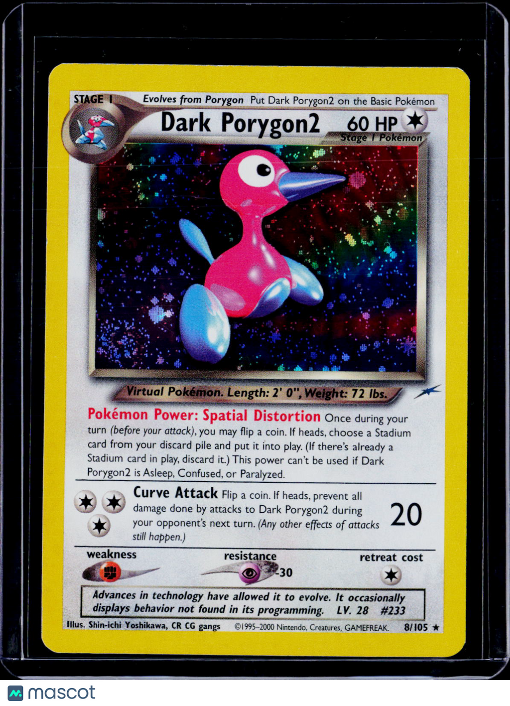 Pokemon Dark Porygon 2 8 105