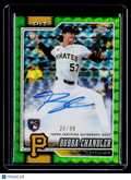2026 Topps Chrome Bubba Chandler Rookie Green Geometric Auto 28/99 RC